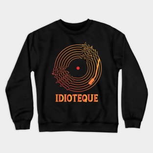 IDIOTEQUE (RADIOHEAD) Crewneck Sweatshirt